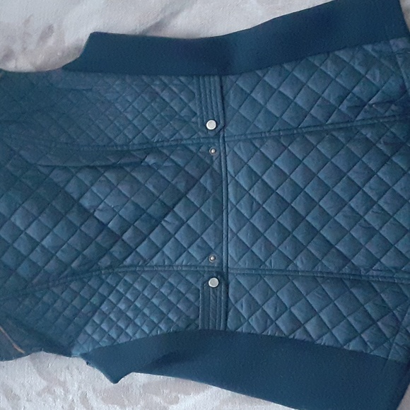 Johnston & Murphy Quilted Blue Vest - Picture 7 of 10